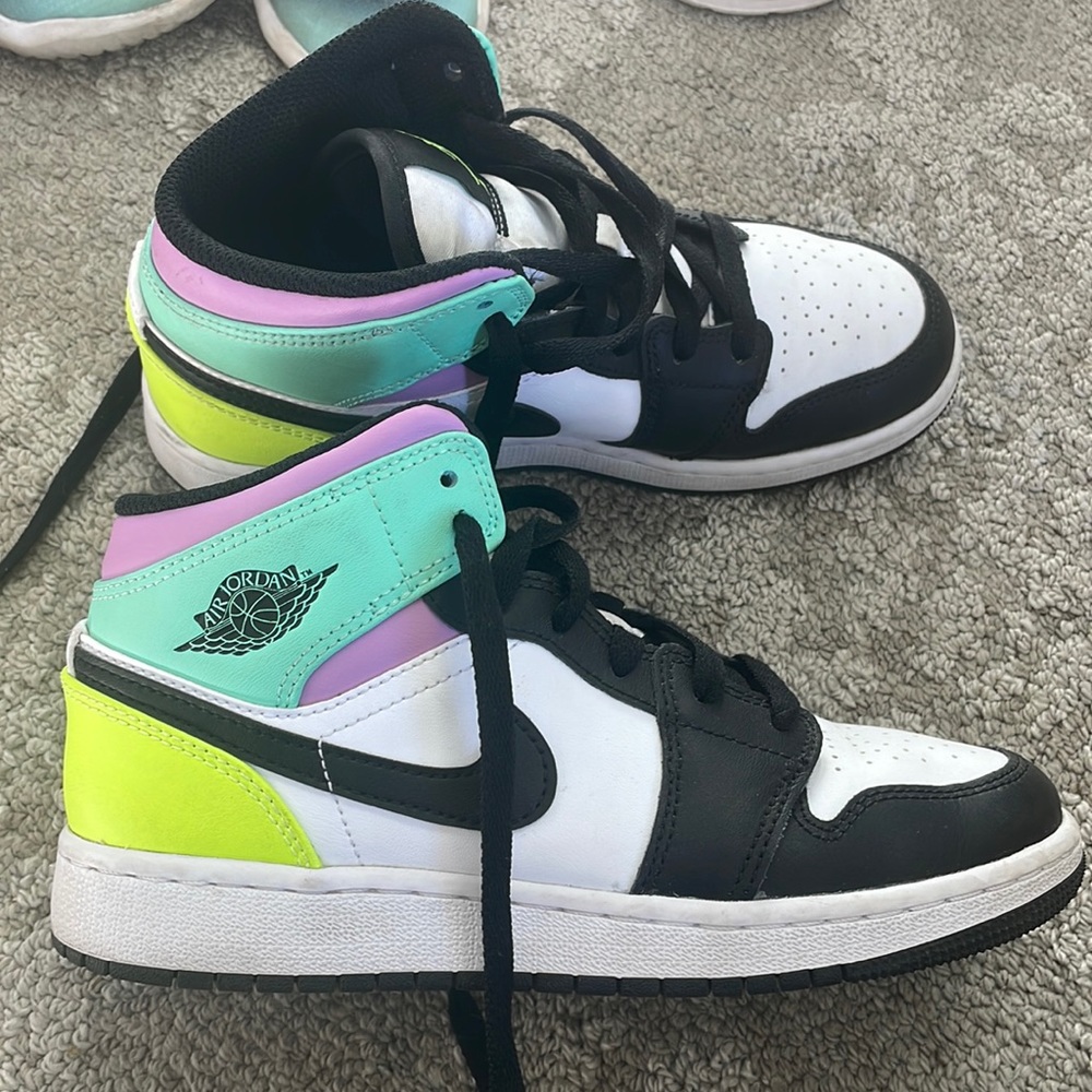 Nike Air Jordan 1s.